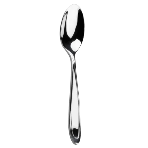 قاشق چای خوری ناب استیل مدل لوزان ساده